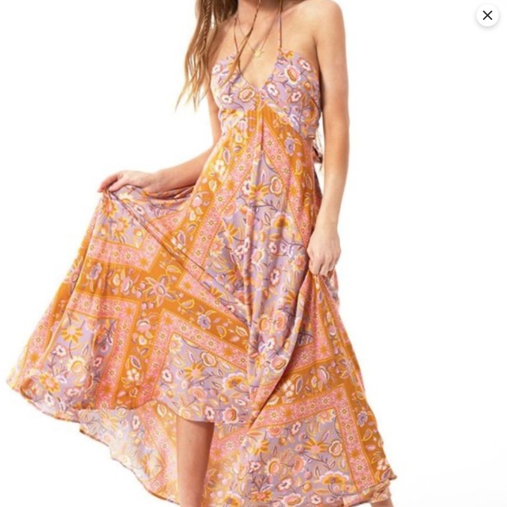 Spell & The Gypsy Women's Orange Lolita Dress, size small